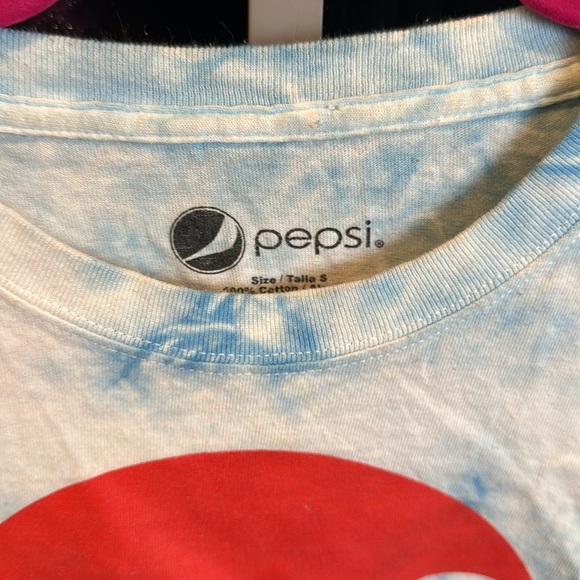 Pepsi Tie-Dye Cropped Sweatshirt size S - Picture 2 of 3